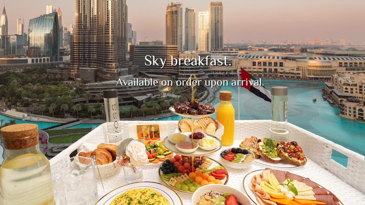 Elite Royal Apartment - Full Burj Khalifa & Fountain View - Ruby Dubai Ngoại thất bức ảnh